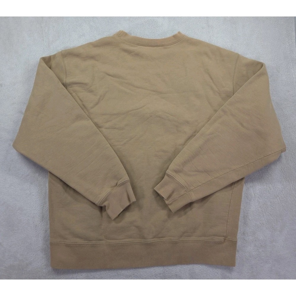 Vintage Carhartt Rugged Outdoor Wear Sweatshirt Mens XL Tan Brown Script Logo‎ - Picture 3 of 10